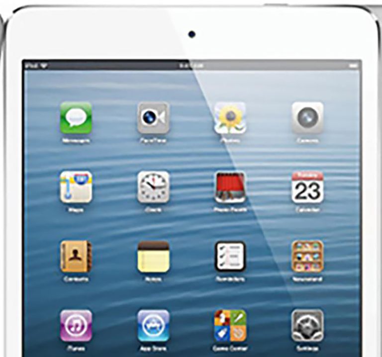 iPad Mini 4 iOS screen